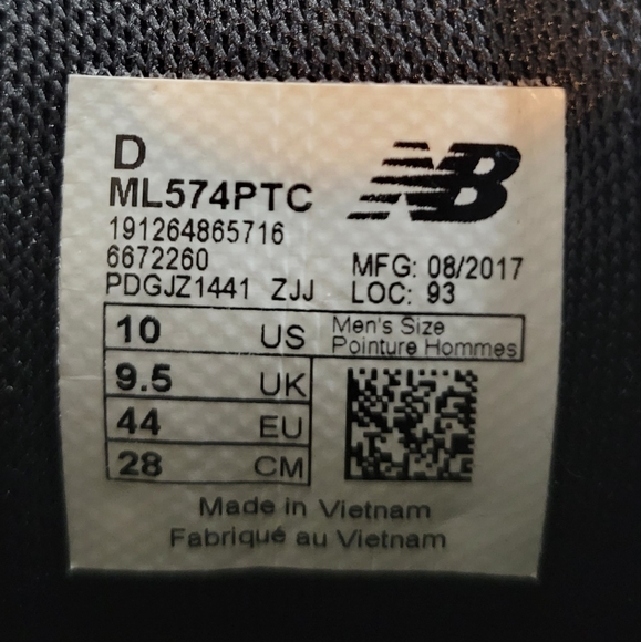 Nee balance 10 orange black - Picture 2 of 5